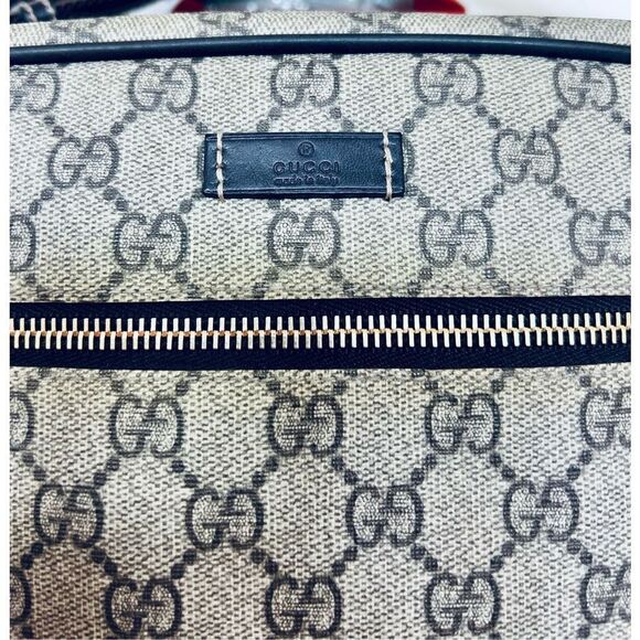 GUCCI GG Supreme Coated Canvas Shoulder Crossbody Unisex Messenger Bag - Picture 3 of 16